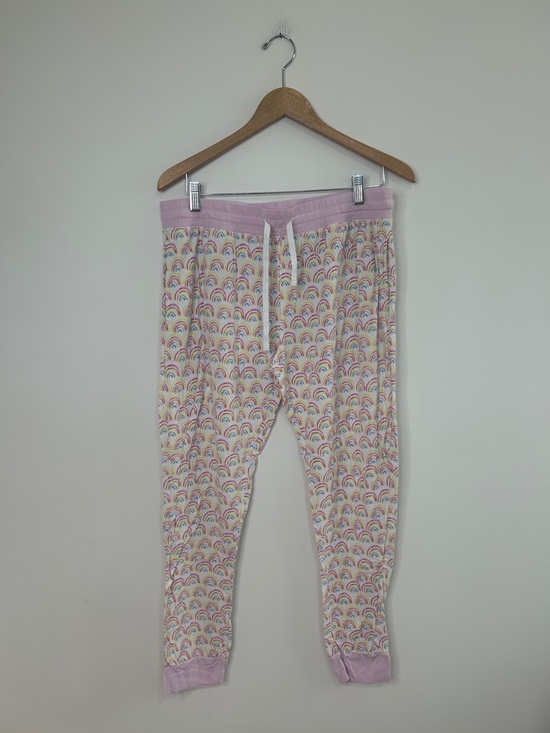 Little Sleepies Women’s Pastel Rainbow Pajama Set Size Large - Picture 3 of 7